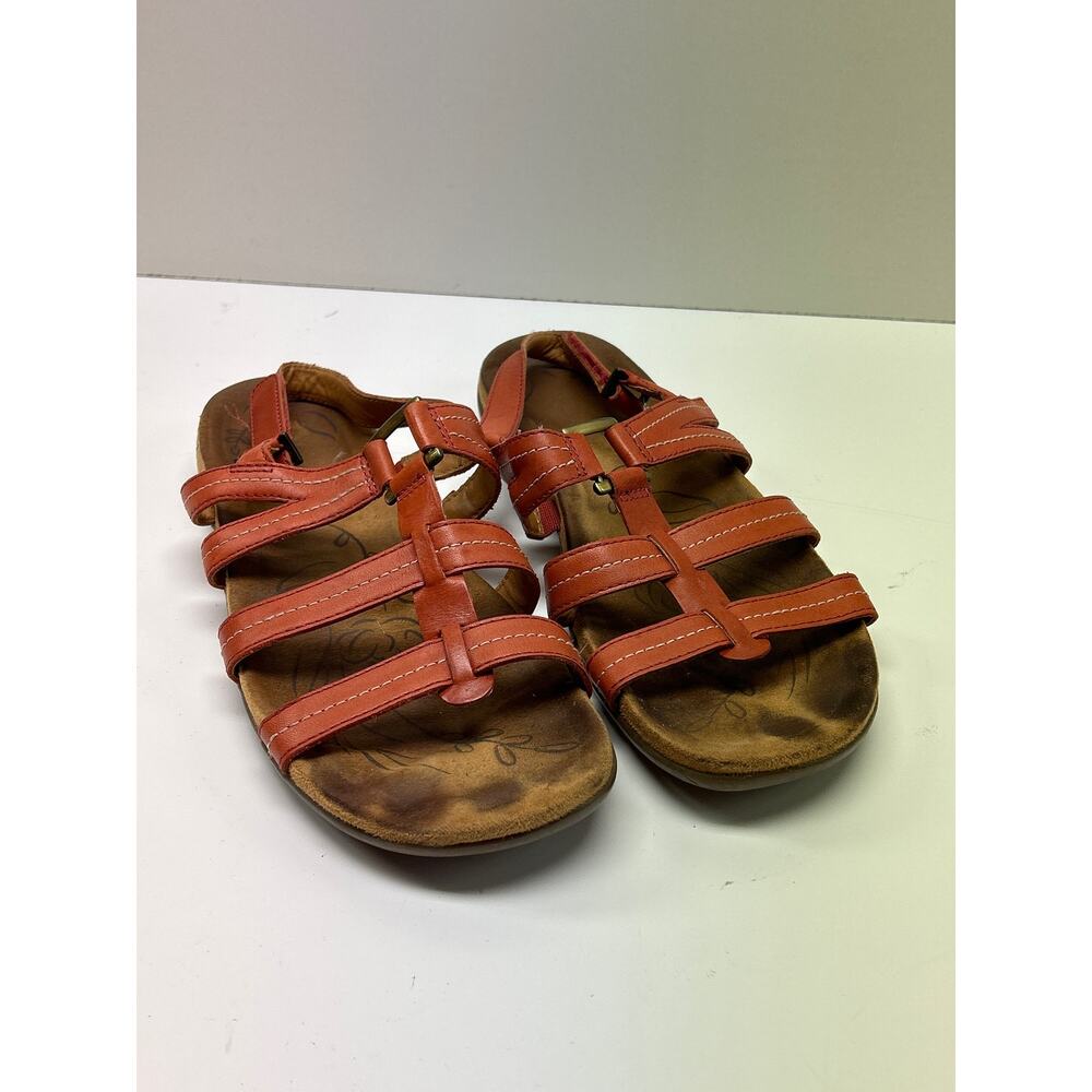 NATURALIZER STRAPPY SLINGBACK GLADIATOR SANDALS WOMENS SZ 8.5